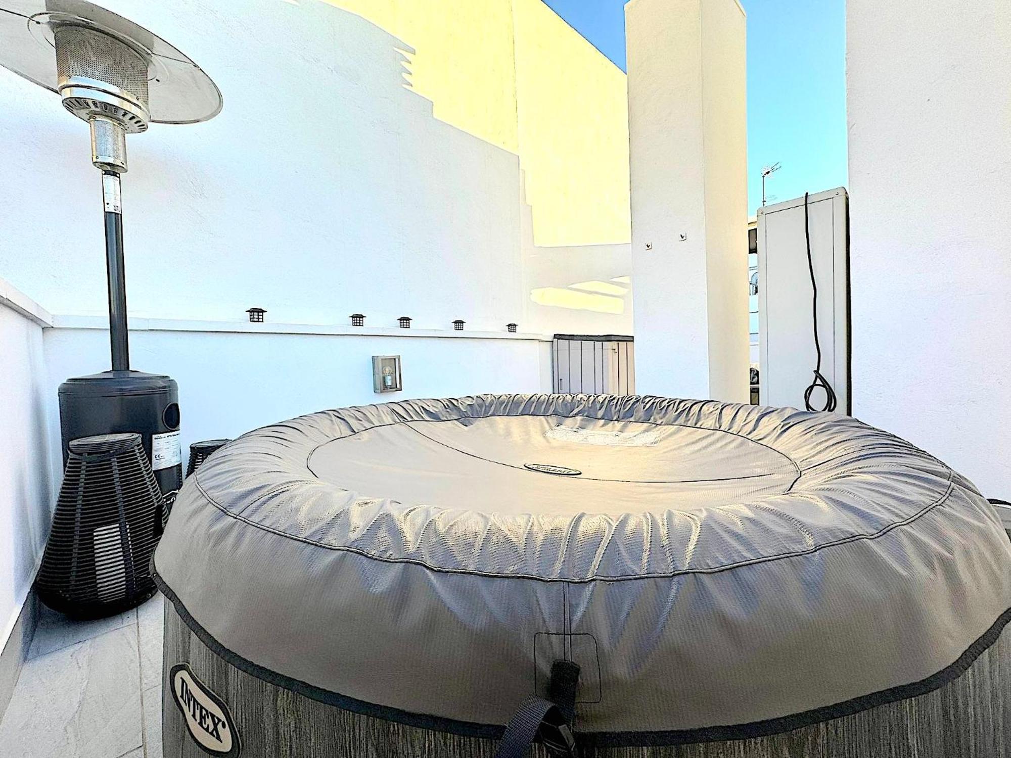 Atico Con Jacuzzi Privado , 1 Min Walk De Playa Levante Санта Пола Екстериор снимка