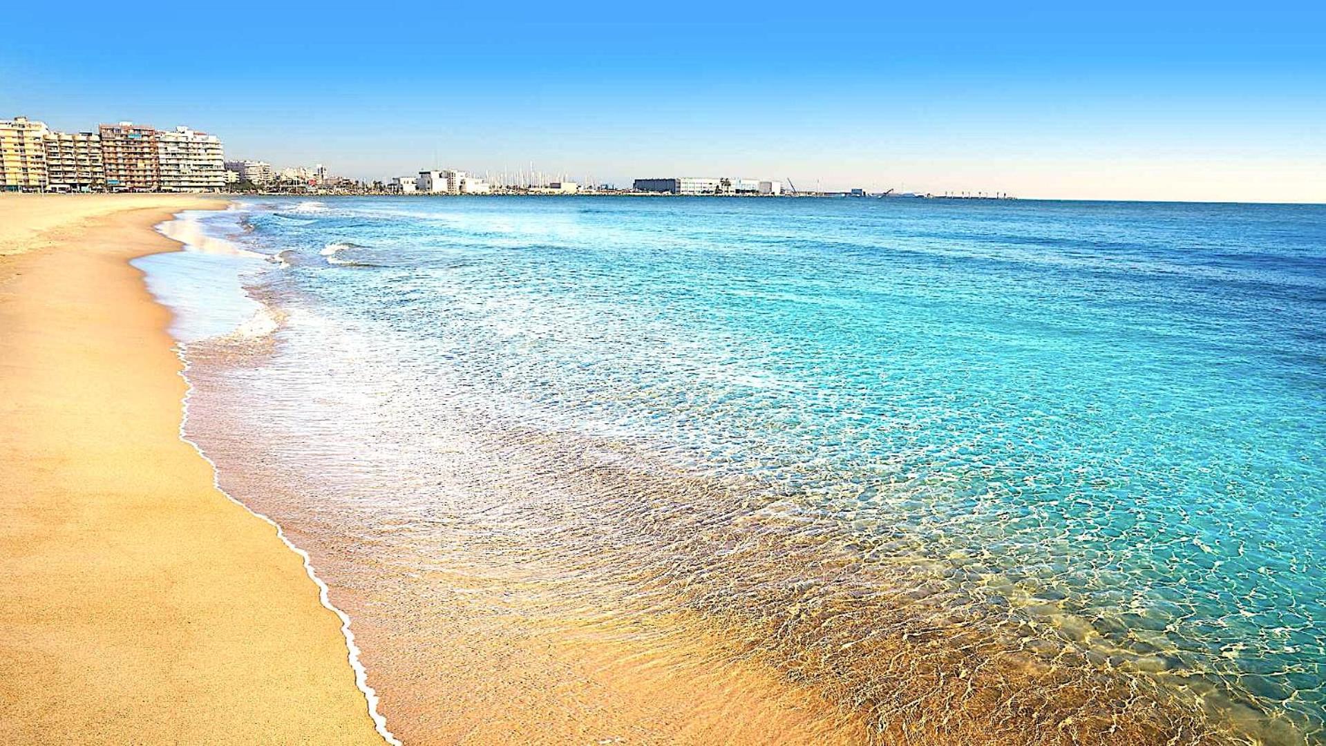 Atico Con Jacuzzi Privado , 1 Min Walk De Playa Levante Санта Пола Екстериор снимка